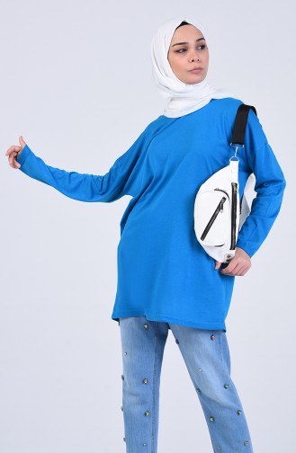 Sweatshirt Bleu 8135-13