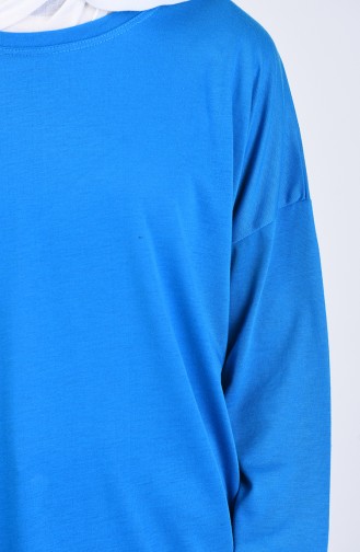 Sweatshirt Bleu 8135-13