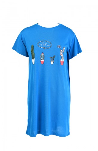 Blau T-Shirt 8134-05