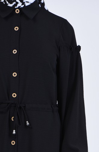 Aerobin Fabric Tunic Trousers Double Suit 2050-04 Black 2050-04