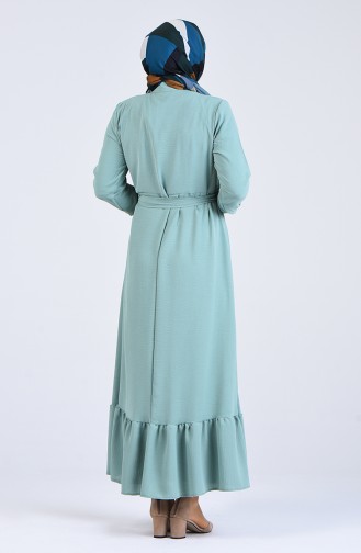فستان أخضر 8017-04