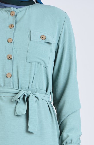 Green İslamitische Jurk 8017-04