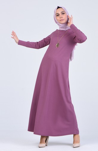 Robe Hijab Lila 3049-07