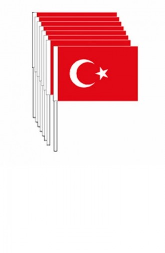 Vatan Küçük Çıtalı Kağıt Bayrak 100Lü Vt801Vt802