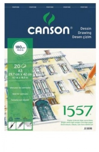 Canson 1557 35X50 Resim Kağıdı 200 Gr125 Li Pk