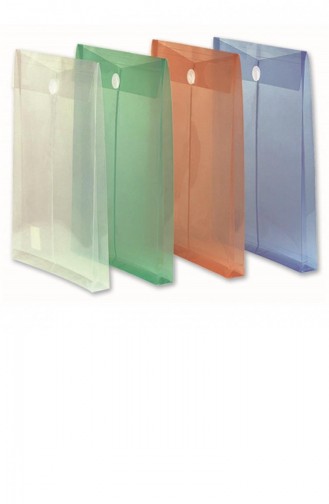 Comıx F118A Şeffaf Plastik Evrak Zarfı
