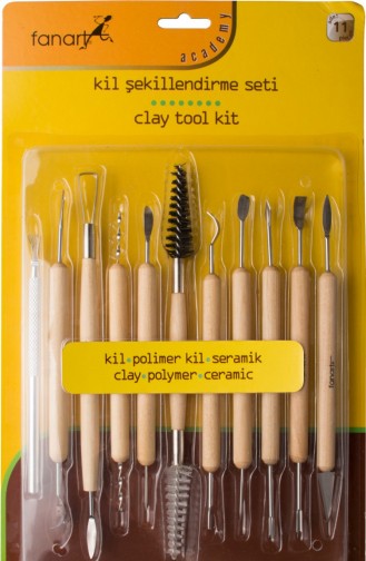 Fanart Academy Kil Şekillendirme Set 11 Li