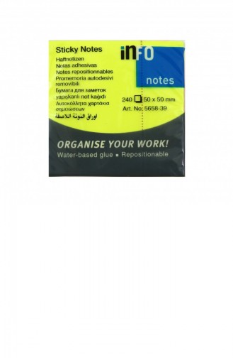 Info Notes 50X50 Mini Küp Karışık R Postit 565839