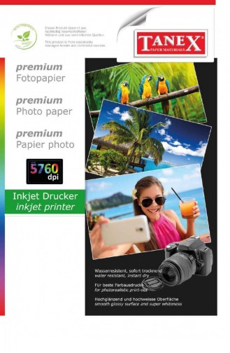 Tanex A4 240 Gr Fotoğraf Kağıdı 20 Li