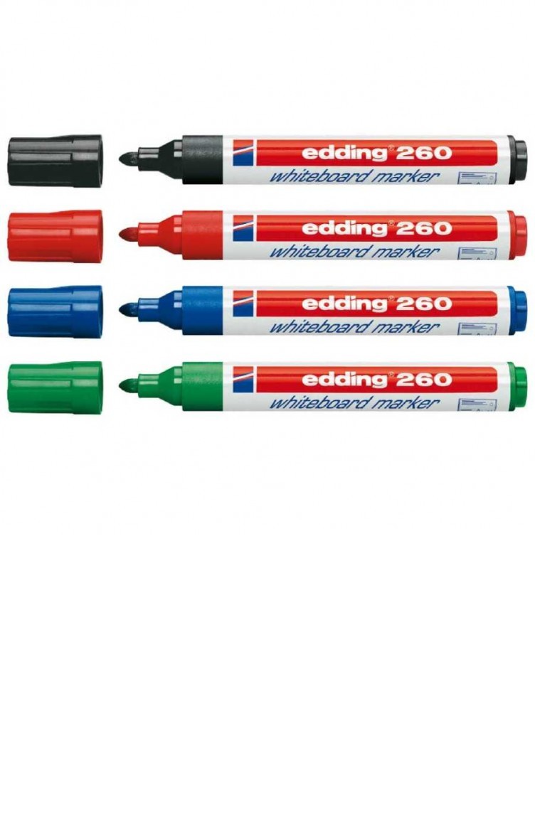 edding 260 tahta kalemi 4 lu blister