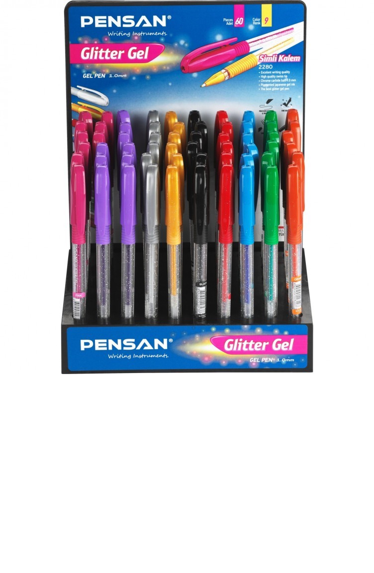 pensan glitter gel kalem simli 60 li stand 2228s 37 24 197 011