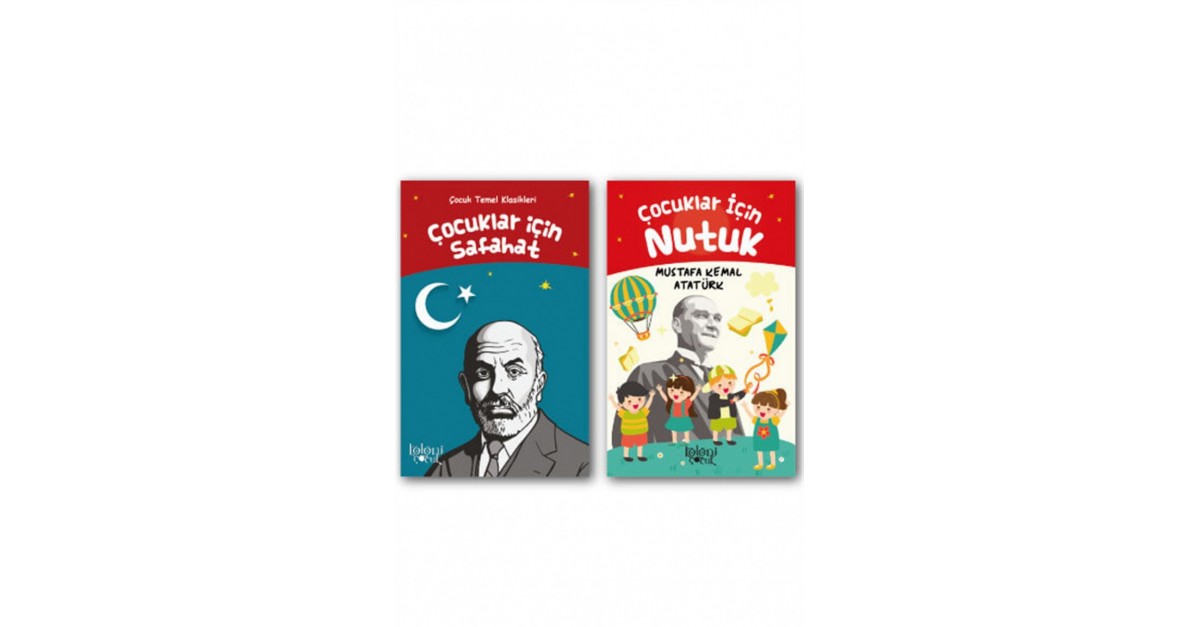 Cocuklar Icin Nutuk Ve Safahat 2li Set Sefamerve