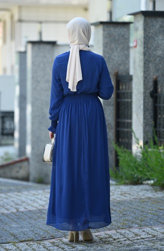 Indigo Hijab Kleider 8154-01