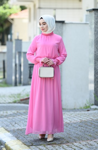 Pink İslamitische Jurk 8154-04