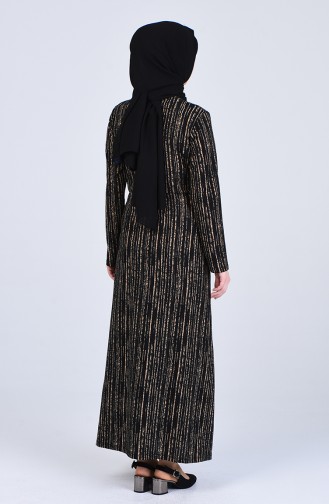 Robe Hijab Noir 0222C-01