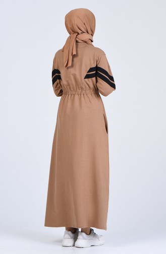 Robe Hijab Camel 0822-02