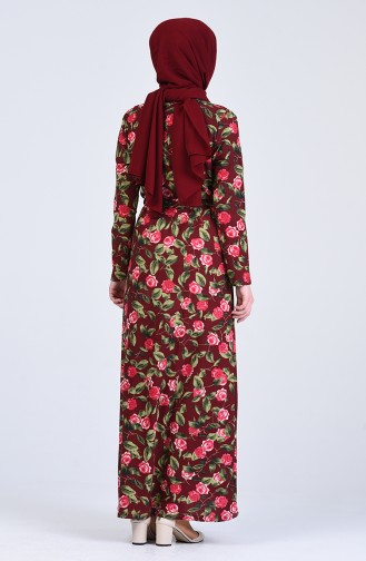 Robe Hijab Tabac 5708D-01