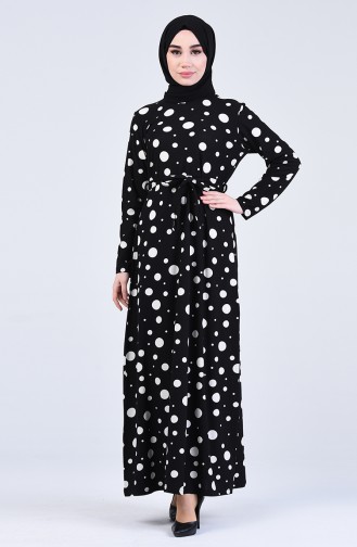Robe Hijab Noir 5708F-03