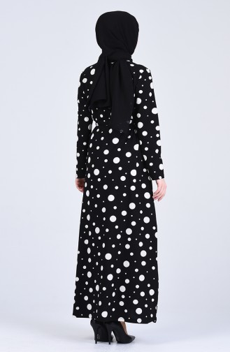 Robe Hijab Noir 5708F-03