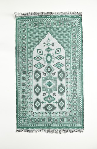 Tapis de Prière Vert emeraude 07-10