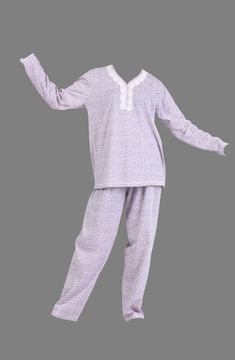 Grau Pyjama 4015A-01