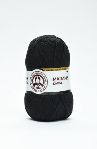 Black Knitting Yarn 3029-999