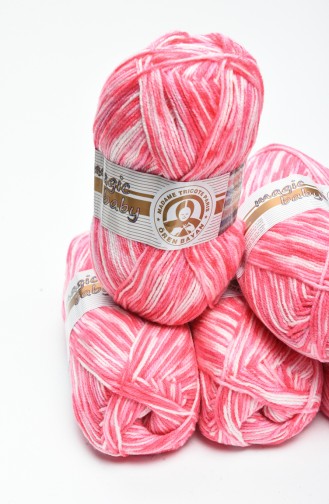Pink Knitting Yarn 3000-411
