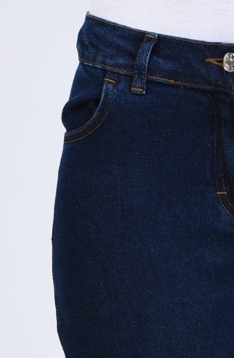 İspanyol Paça Kot Pantolon 3217PNT-01 Lacivert