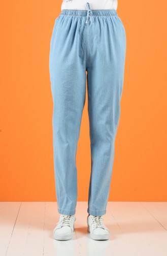 Pantalon Bleu Glacé 4045-01