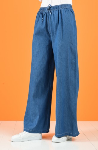 Schlaghose 4046-01 Jeans Blau 4046-01