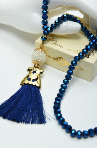 Saxon blue Rosary 13-05