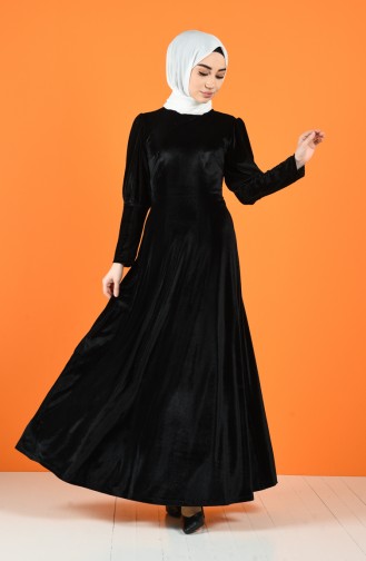 Velvet Dress 60125-01 Black 60125-01