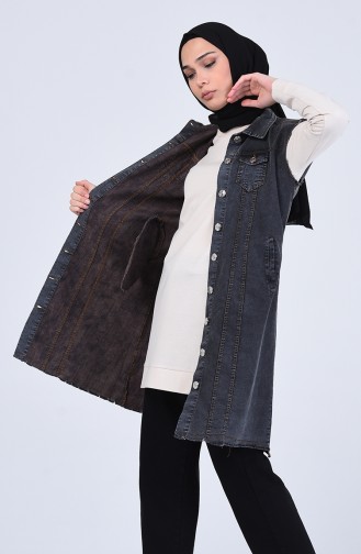 Anthracite Gilet 1598-03