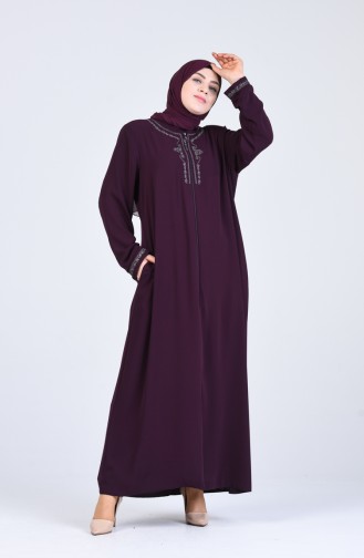 Purple Abaya 3026-02