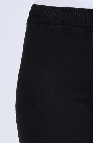 İspanyol Paça Kot Pantolon 3197PNT-01 Siyah