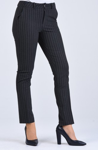 Striped Classic Trousers 3001-02 Smoked 3001-02