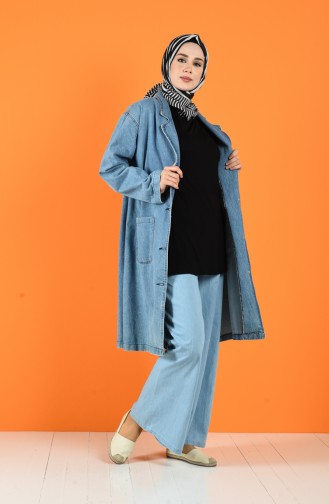 Ice Blue Broek 4046-02