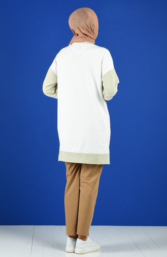 Yarasa Kol Eşofman Takım 0851-04 Su Yeşili Camel