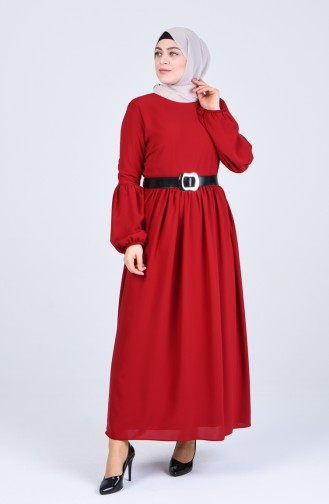 Robe Hijab Rouge 2022-01