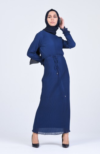 Robe Hijab Bleu Marine 2025-02