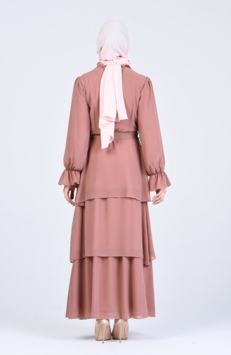 Robe Hijab Rose Pâle 2027-01