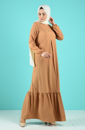 Robe Hijab Vison Foncé 1394-12