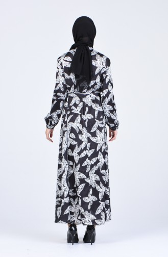 Robe Hijab Noir 0052-01