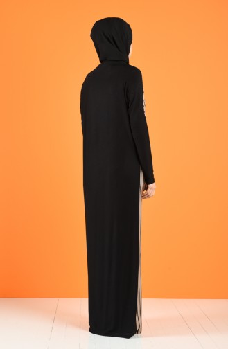 Nerz Hijab Kleider 8033-01