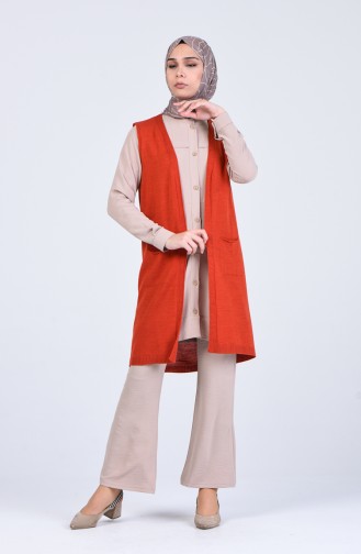 Brick Red Waistcoats 3736-21