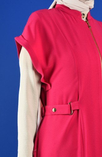 Gilet Sans Manches Fushia 1563-01