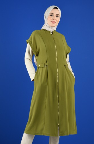 Grün Strickjacke 1563-02