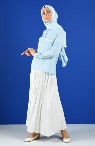 Blouse Bleu 1559-03