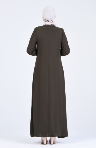 Khaki Abayas 3023-01