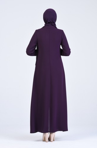 Purple Abaya 3023-05
